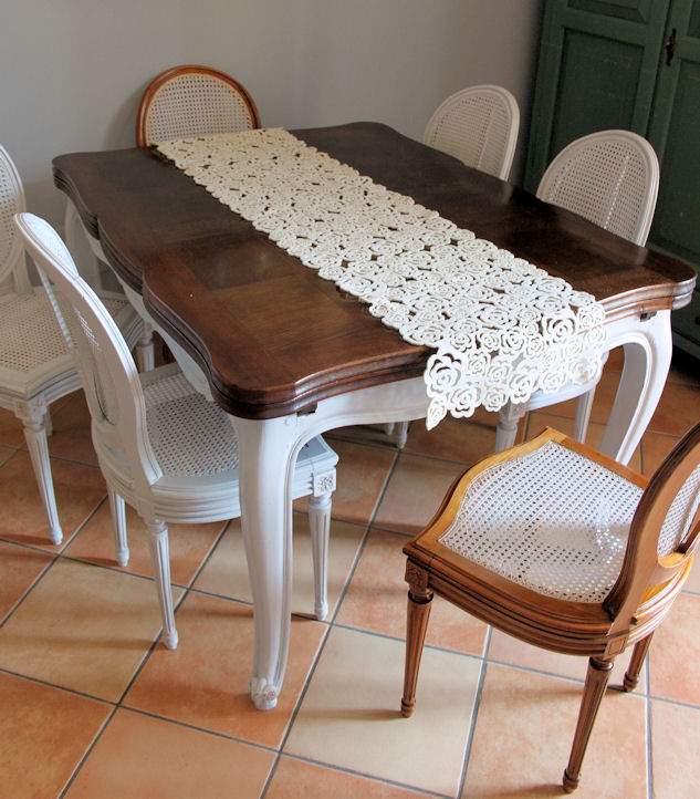Arredamento shabby chic roma: camera con tende shabby tendaggi ... Tendaggi per arredare casa stile provenzale